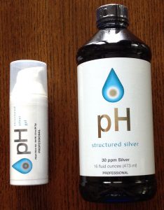 pH Structured Silver Liquid and Gel 30 ppm
